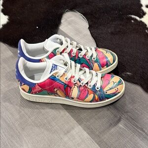 Adidas Stan Smith Multicolor Floral Sneakers